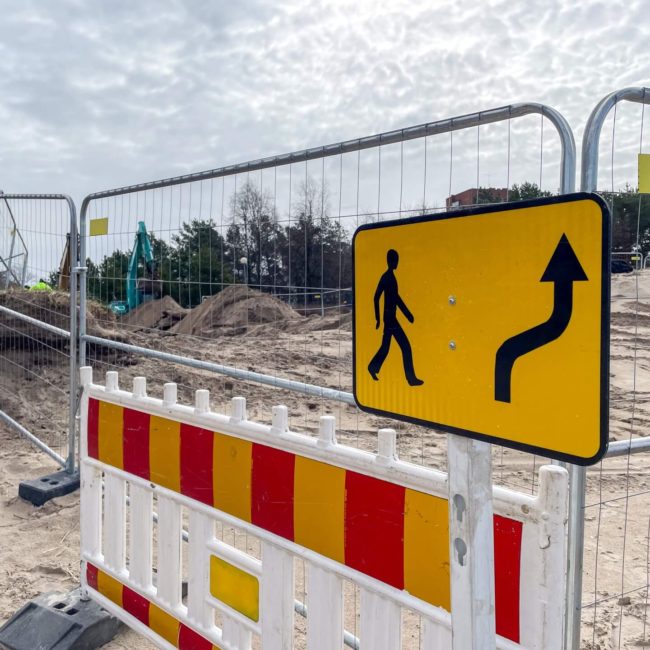 Wynajem ogrodzeń budowlanych